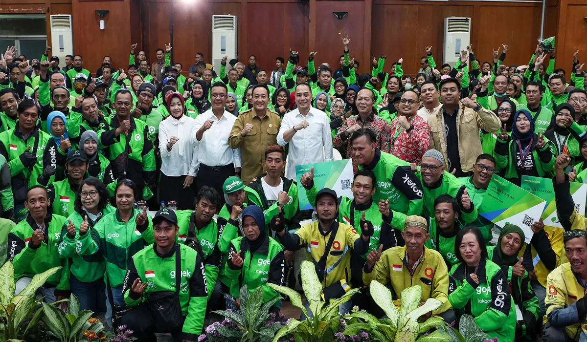 Aksi-Pemkot-Surabaya-Sediakan-BPJS-Ketenagakerjaan-Untuk-Pengemudi-Ojol