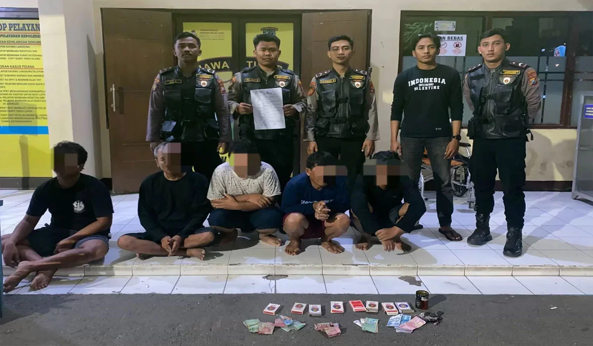 Digerebek Tim Jogoboyo, Pemain Judi Ceburkan Diri ke Sungai Kalibokor Surabaya