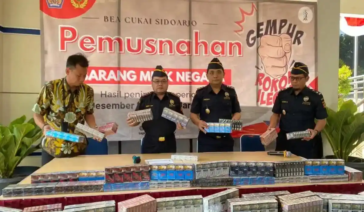 JumlahdanJenisRokokIlegalyangDisita