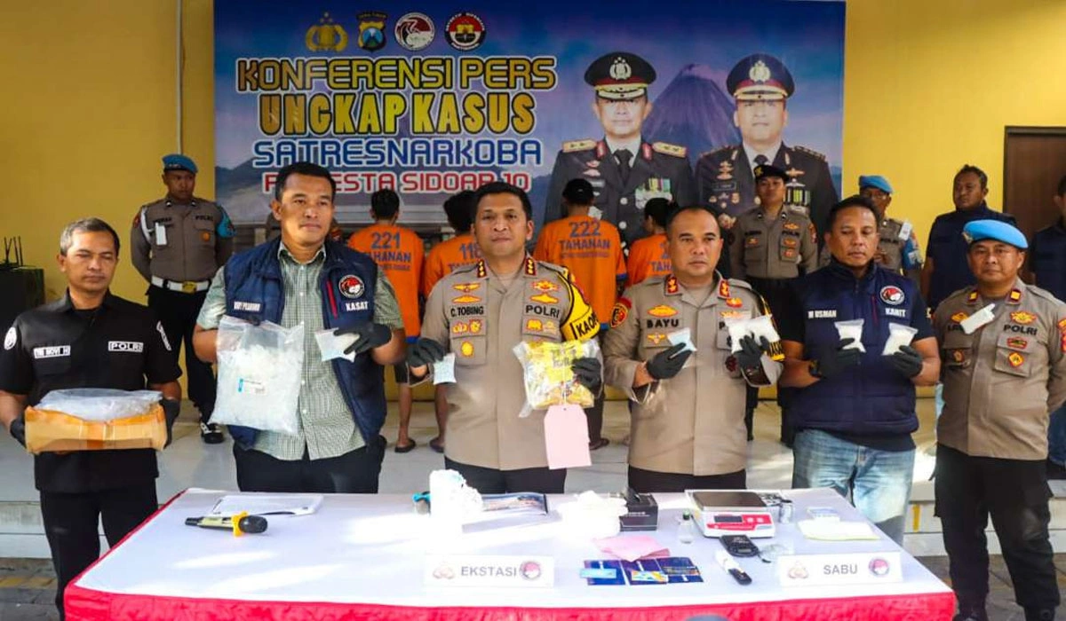 Jaringan Narkoba Tersangka