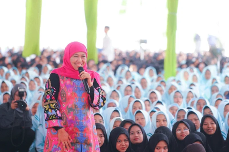 Gubernur Jatim Ajak Santri Jadi Garda Terdepan Penjaga NKRI