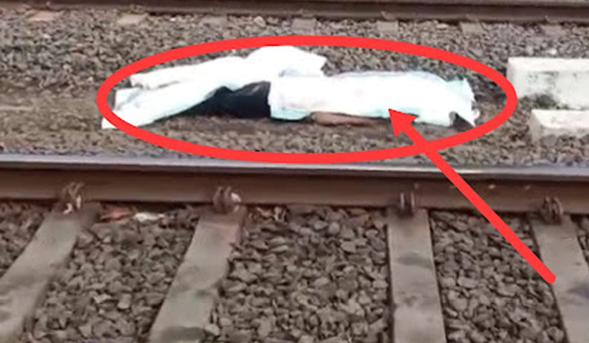 Tragedi-di-Rel-Margorukun,-Pemotor-Tewas-Terserempet-Kereta-Api