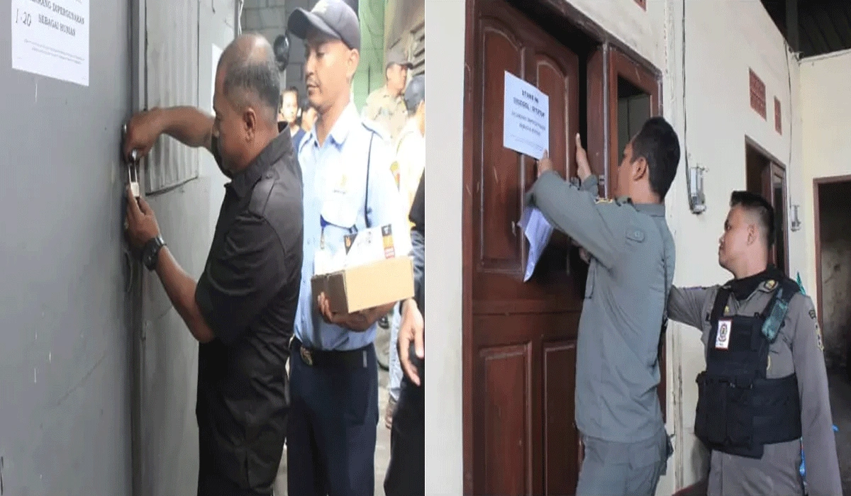 Pemkot Surabaya Tegas Segel Stan Pasar Bendul Merisi Yang Beralih Fungsi