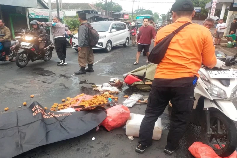 Tabrak Lari Maut Pedagang Lontong Balap, Sopir Truk Teridentifikasi