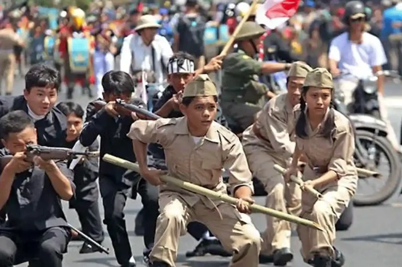 Parade Surabaya Juang, Mengangkat Kisah Heroik Mbok Dar Mortir