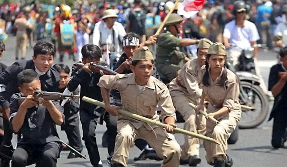 Parade Surabaya Juang, Mengangkat Kisah Heroik Mbok Dar Mortir