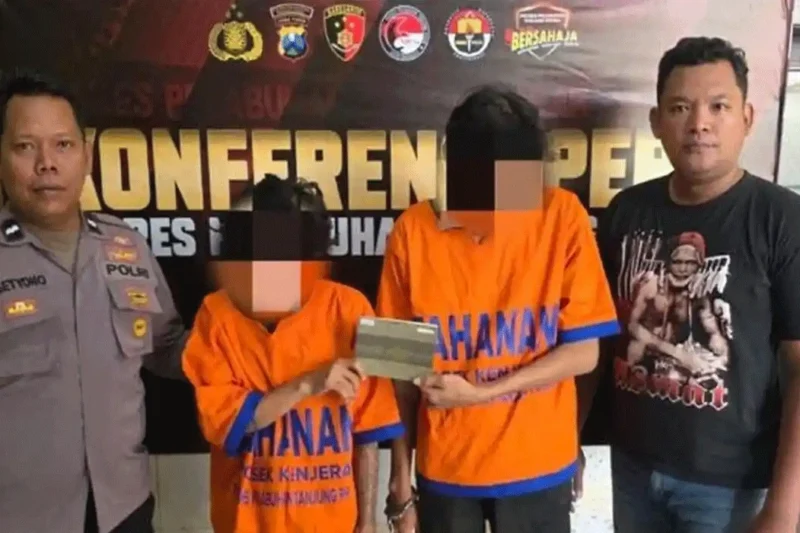 Dua Warga Surabaya Gelapkan Motor Teman Untuk Beli Sabu, Miras Dan Judol