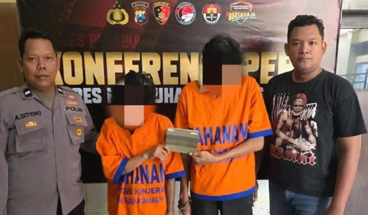 Dua Warga Surabaya Gelapkan Motor Teman Untuk Beli Sabu, Miras Dan Judol