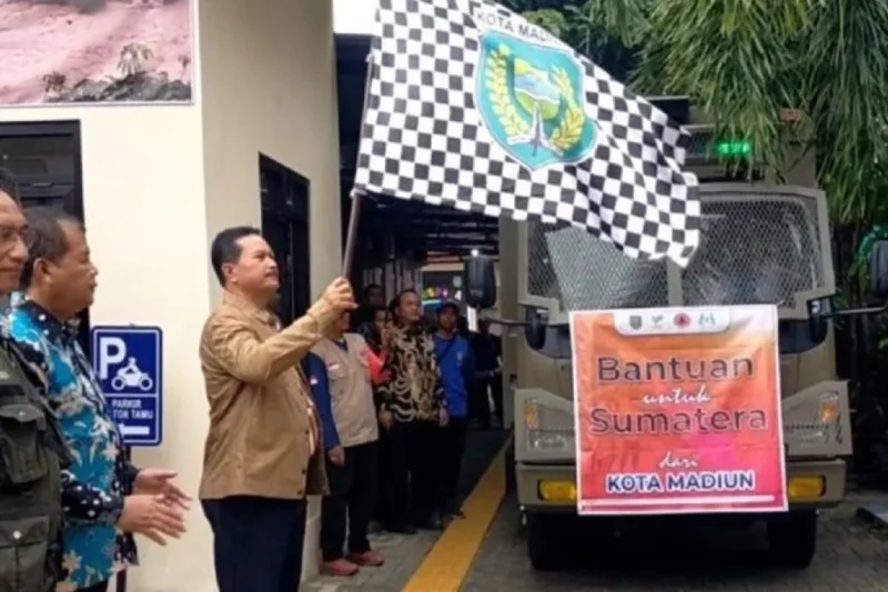 Pemkot Madiun Kirim Bantuan Untuk Korban Bencana Sumatera