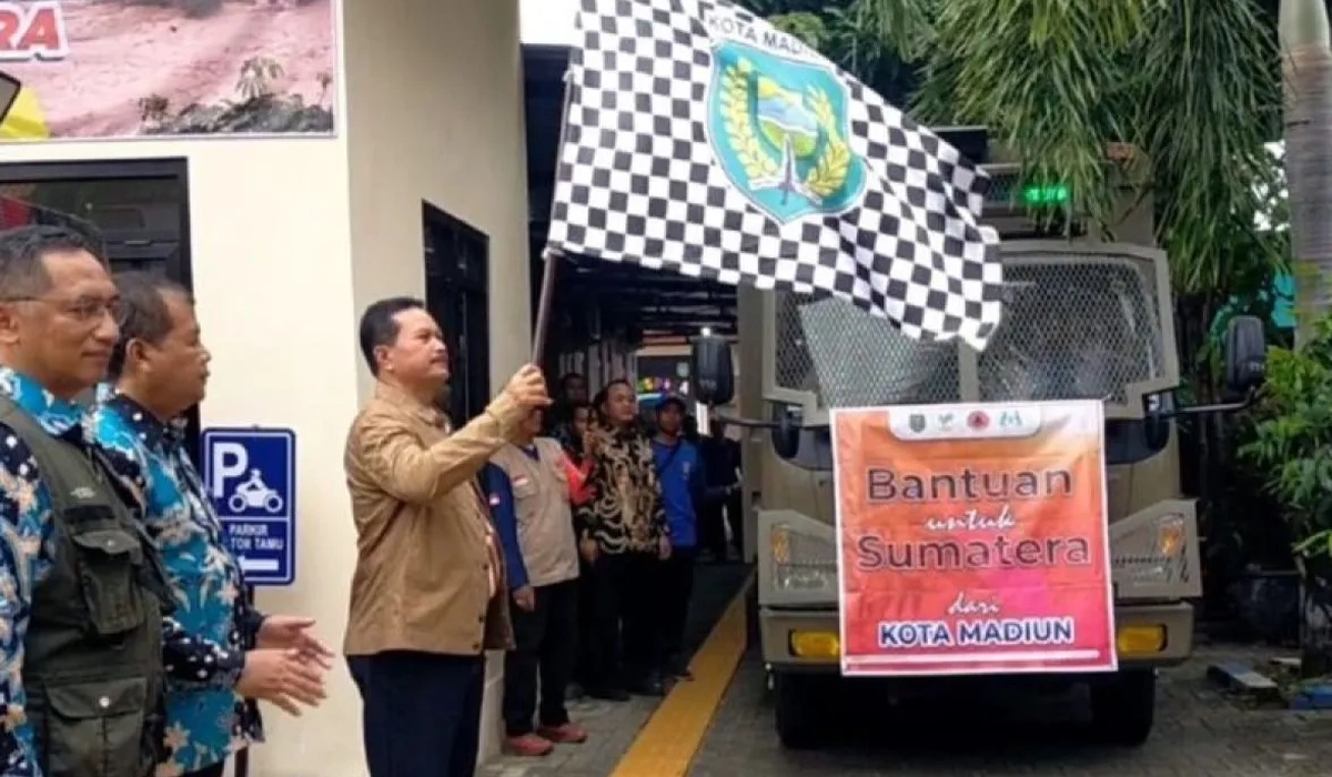 Pemkot Madiun Kirim Bantuan Untuk Korban Bencana Sumatera
