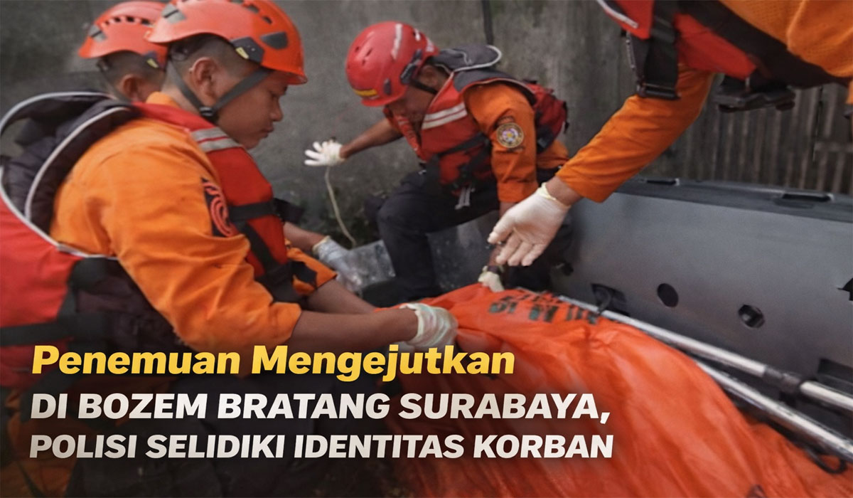 Penemuan Mengejutkan di Bozem Bratang Surabaya, Polisi Selidiki Identitas Korban Penemuan Mengejutkan di Bozem Bratang Surabaya, Polisi Selidiki Identitas Korban